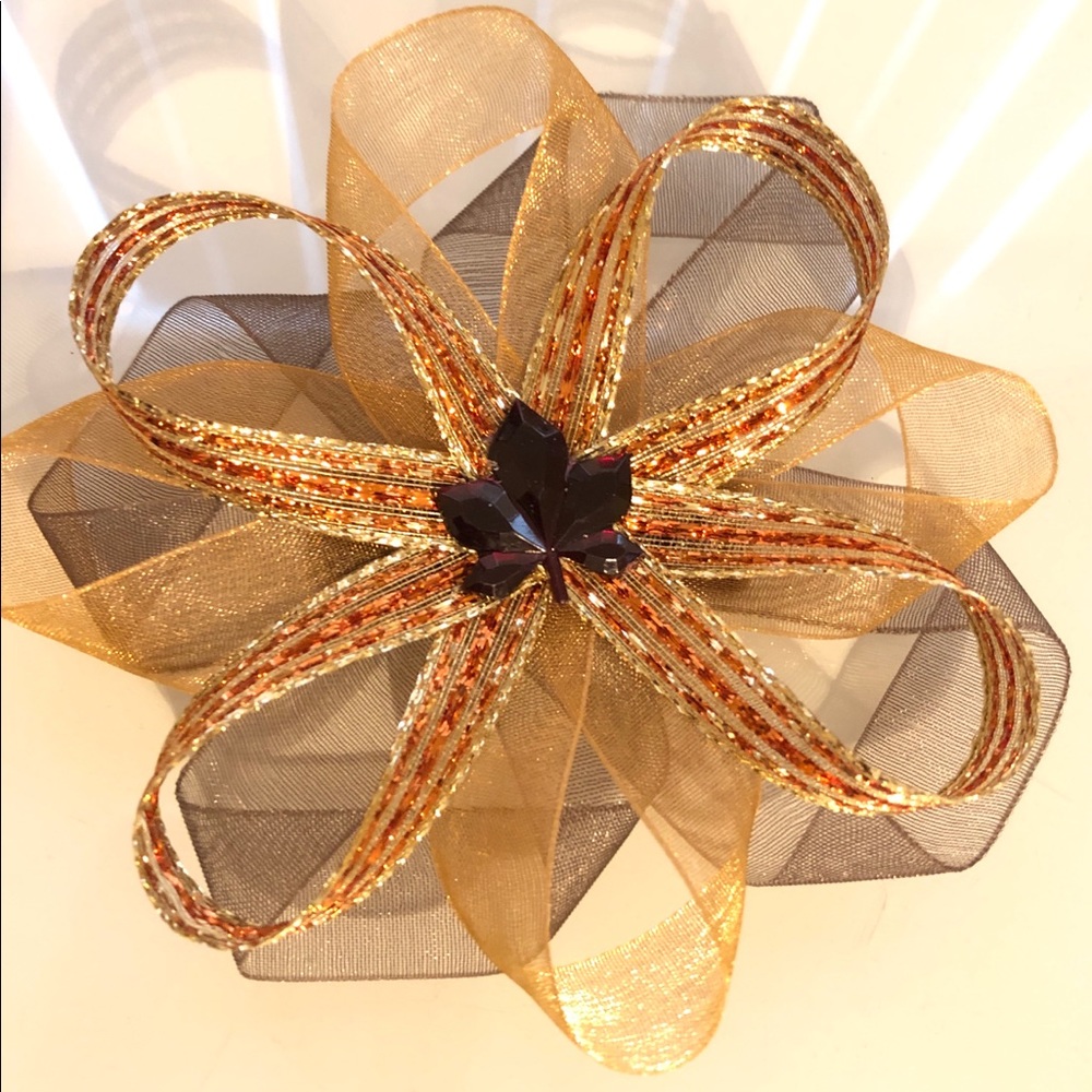 Clip hair bow